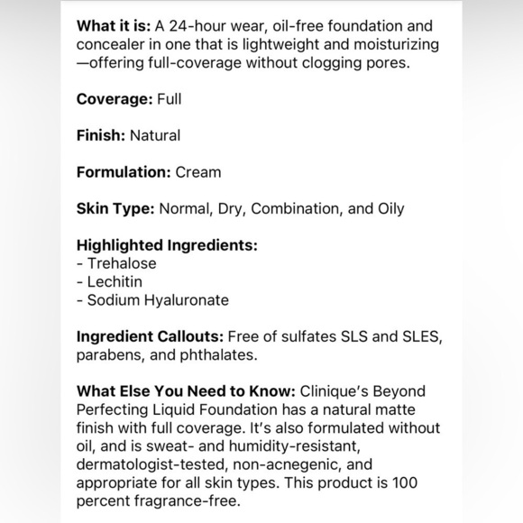 Clinique Beyond Perfecting  Foundation + Concealer in Alabaster - Picture 6 of 6